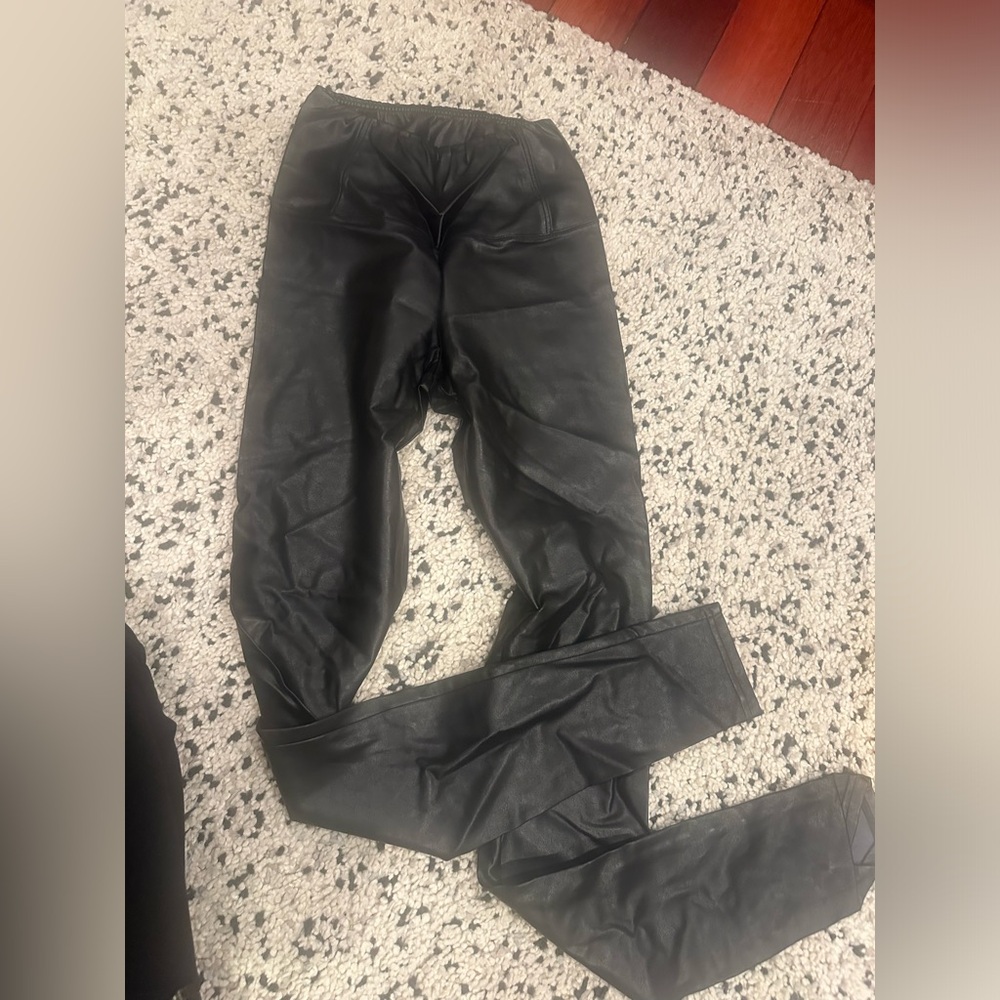 WILFRED FREE LEATHER LEGGINGS